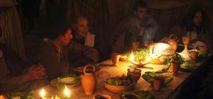 Live re-enactment of The Lord's Last Supper at Ta' Passi Fields in Gozo