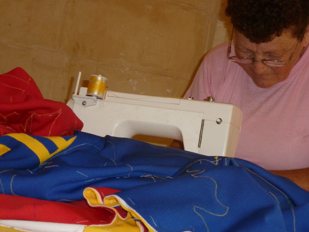 Gozitan local working on traditional bandalori