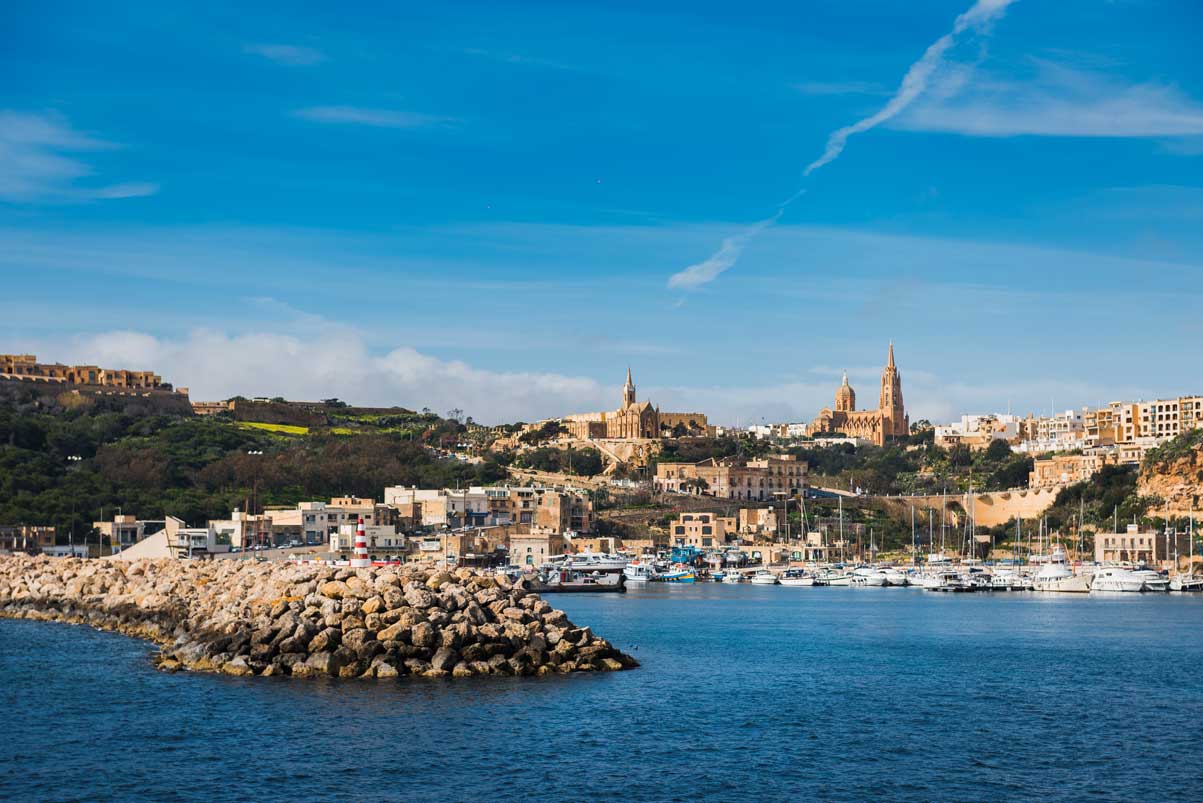 Entering Mġarr Harbour - your gateway to Gozo